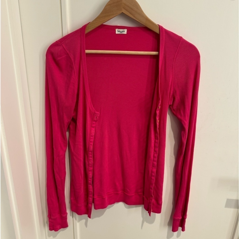 Splendid Ribbed  Sweater Cardigan